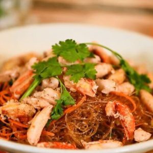 MIẾN THỊT CUA SỐT SING