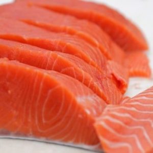 CÁ HỒI PHILE CÒN DA (100gr)