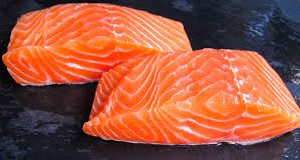 TOPPING LẨU- CÁ HỒI PHILE CÒN DA(100G)