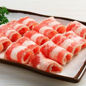 TOPPING LẨU- BA CHỈ BÒ MỸ (150G )