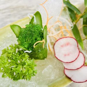 Trứng cá chuồn xanh sashimi (20gr)