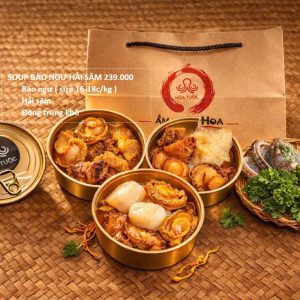 SOUP BÀO NGƯ HẢI SÂM