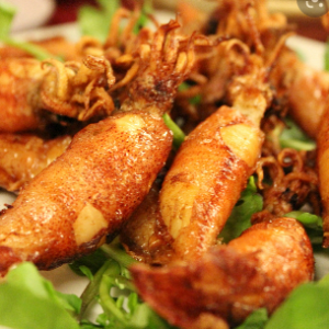 MỰC TRỨNG CHIÊN NƯỚC MẮM (300G/PHẦN)